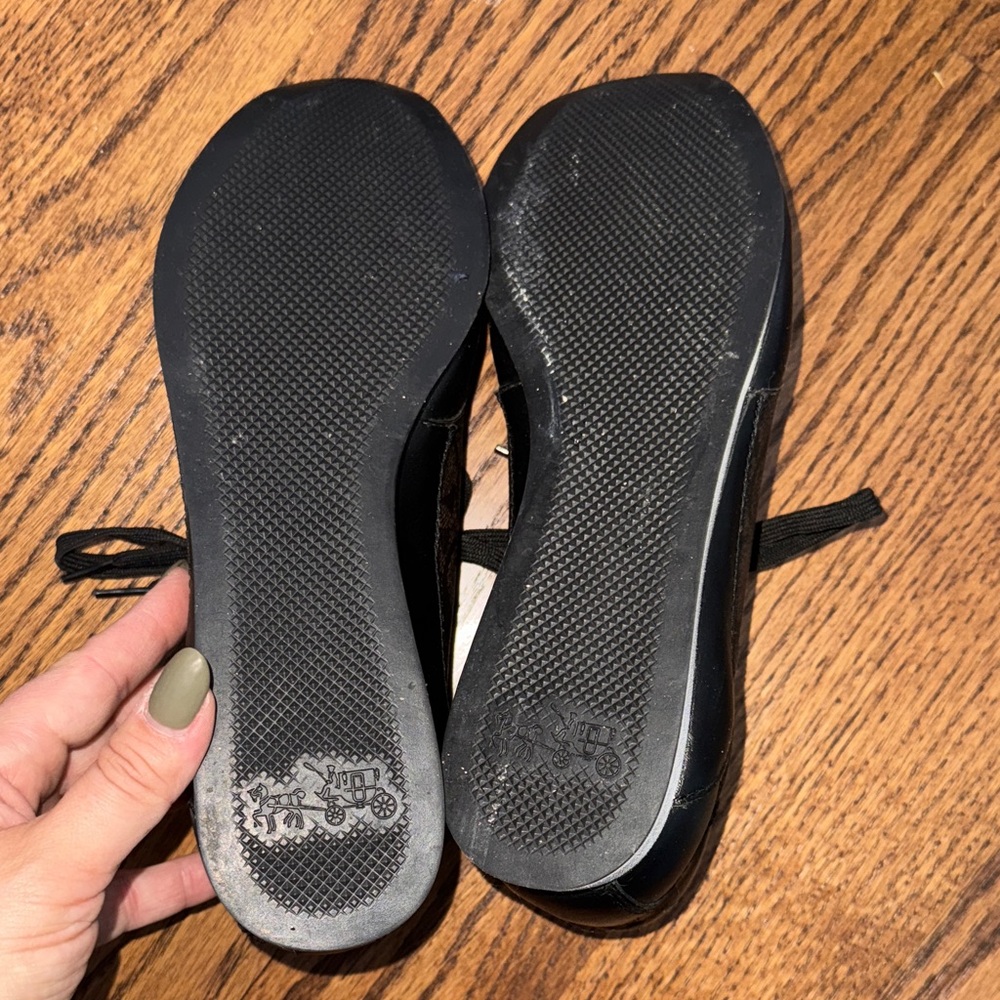 NEVER WORN COACH Signature Brown & Black Sneakers - Picture 4 of 8